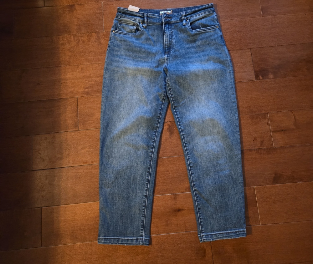 Kut from the Kloth Womans  Straight Blue Jeans